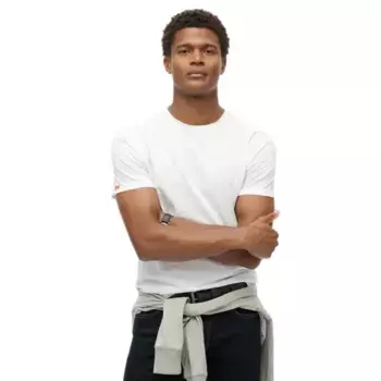 Футболка с коротким рукавом Superdry Raw Edge Slub, белый