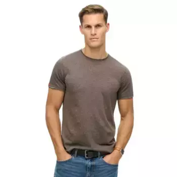 Футболка с коротким рукавом Superdry Raw Edge Slub, серый