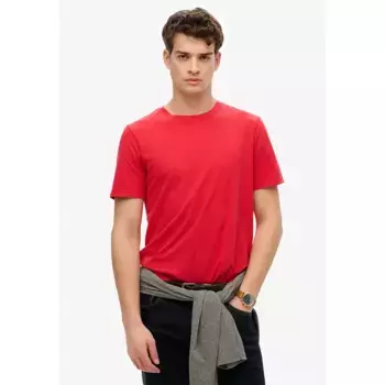 Футболка с коротким рукавом Superdry Raw Edge Slub, красный