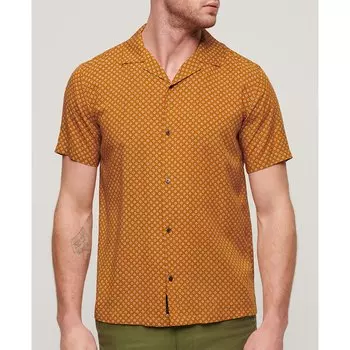 Футболка с коротким рукавом Superdry Revere 70S, желтый