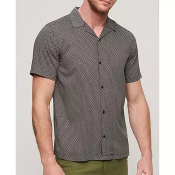 Футболка с коротким рукавом Superdry Revere 70S, коричневый