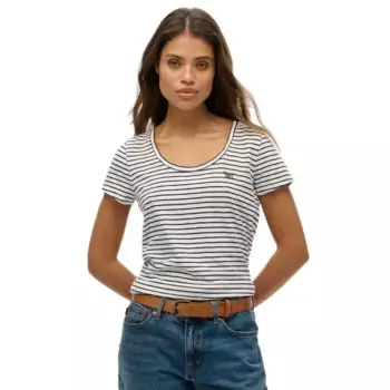 Футболка с коротким рукавом Superdry Scoop Neck, белый