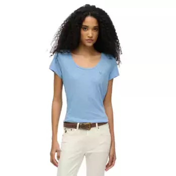 Футболка с коротким рукавом Superdry Scoop Neck, синий