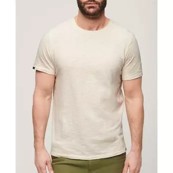 Футболка с коротким рукавом Superdry Slub, бежевый