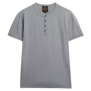 Футболка с коротким рукавом Superdry Slub Grandad, серый