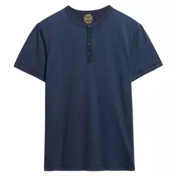 Футболка с коротким рукавом Superdry Slub Grandad, синий