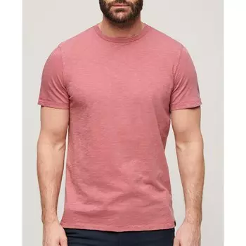 Футболка с коротким рукавом Superdry Slub, розовый