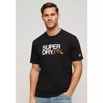Футболка с коротким рукавом Superdry Sportswear Logo Loose, черный