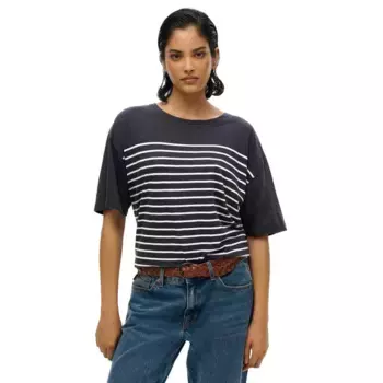 Футболка с коротким рукавом Superdry Studios Dropped Shoulder, синий