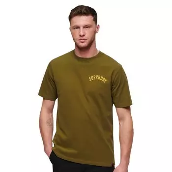 Футболка с коротким рукавом Superdry Tattoo Graphic Loose, зеленый
