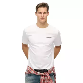 Футболка с коротким рукавом Superdry Tech Relaxed, белый