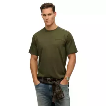 Футболка с коротким рукавом Superdry Tech Relaxed, зеленый
