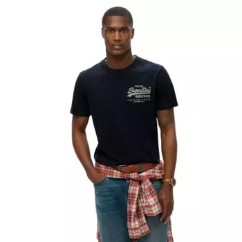 Футболка с коротким рукавом Superdry Tokyo Relaxed Fit, черный