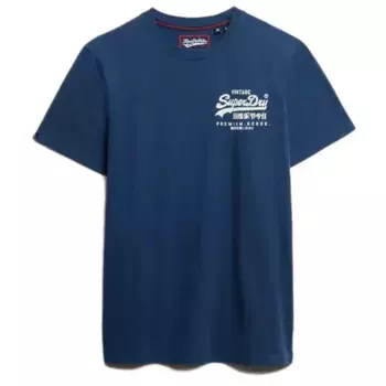 Футболка с коротким рукавом Superdry Tokyo Relaxed Fit, синий