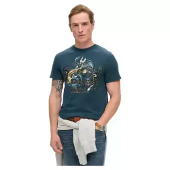Футболка с коротким рукавом Superdry Tokyo Vl, синий