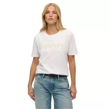 Футболка с коротким рукавом Superdry Tonal Core, белый