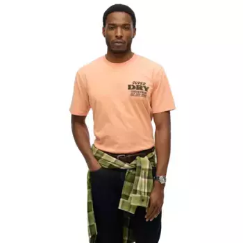 Футболка с коротким рукавом Superdry Trade Tools Loose, оранжевый