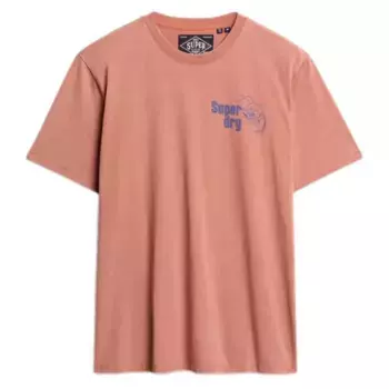 Футболка с коротким рукавом Superdry Trade Tools Oversize, оранжевый