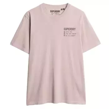 Футболка с коротким рукавом Superdry Utility Sport Graphic, серый