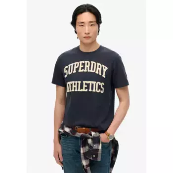 Футболка с коротким рукавом Superdry Vintage Athletic, синий