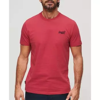 Футболка с коротким рукавом Superdry Vintage Logo Embroidered, красный