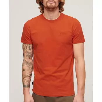 Футболка с коротким рукавом Superdry Vintage Logo Embroidered, оранжевый