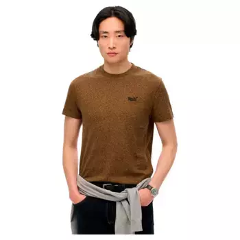 Футболка с коротким рукавом Superdry Vintage Logo Embroidered, коричневый