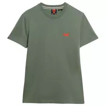Футболка с коротким рукавом Superdry Vintage Logo Embroidered, зеленый