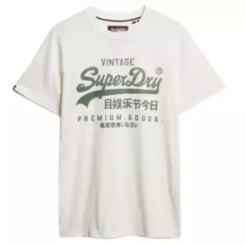 Футболка с коротким рукавом Superdry Vl Classic, белый