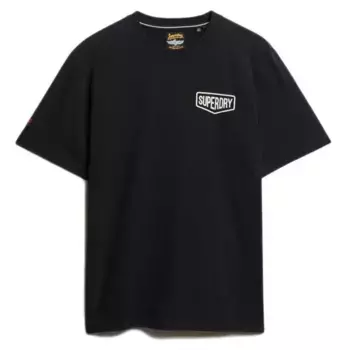 Футболка с коротким рукавом Superdry Work Tab Loose Fit, черный