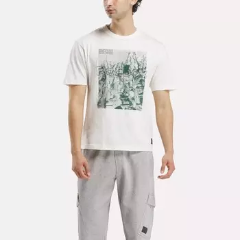 Футболка с коротким рукавом Team Tradition Reebok, белый