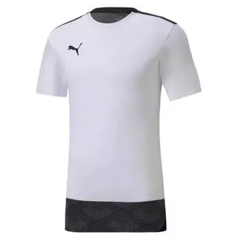 Футболка с коротким рукавом teamFINAL 21 Повседневная футболка PUMA, белый черный