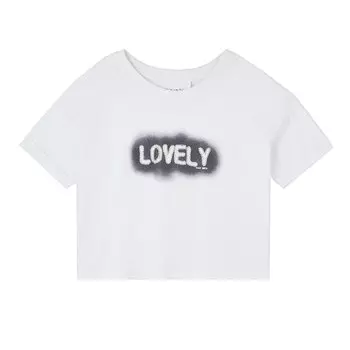 Футболка с коротким рукавом Teddy Smith Bling, белый