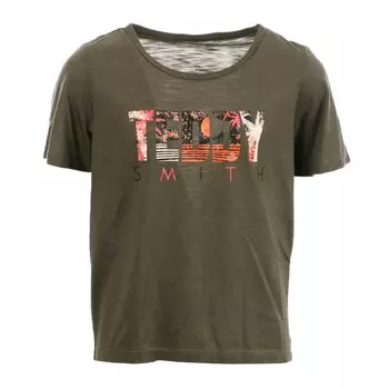 Футболка с коротким рукавом Teddy Smith Tchouki, зеленый