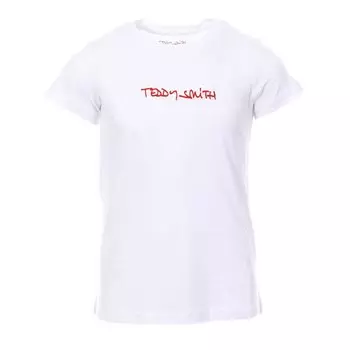 Футболка с коротким рукавом Teddy Smith Ticia 51006687D-202, белый