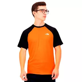Футболка с коротким рукавом The North Face Tanken Raglan, оранжевый