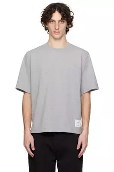 Футболка с коротким рукавом Thom Browne, серый