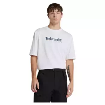 Футболка с коротким рукавом Timberland Anti UV Outdoor Graphic, белый