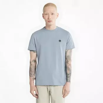 Футболка с коротким рукавом Timberland Dunstan River Slim Crew, синий