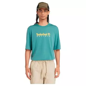 Футболка с коротким рукавом Timberland Jenness Anti-UV Printed, синий