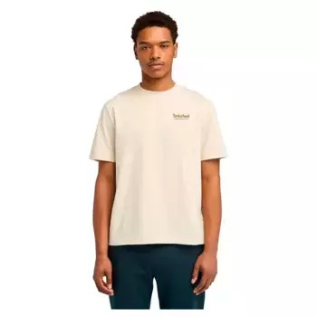 Футболка с коротким рукавом Timberland Rugged Active Gear Back Graphic, бежевый
