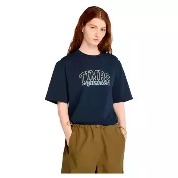 Футболка с коротким рукавом Timberland Varsity Graphic, синий