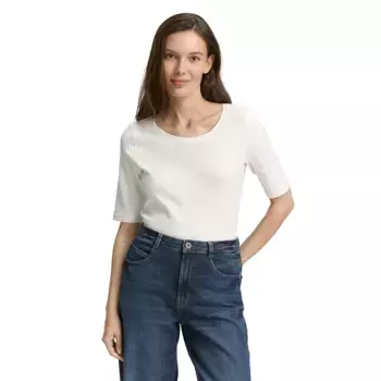 Футболка с коротким рукавом Tom Tailor 1047728, белый