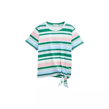 Футболка с коротким рукавом Tom Tailor Printed Knot, зеленый