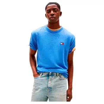Футболка с коротким рукавом Tommy Jeans Badge Regular Fit, синий