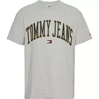 Футболка с коротким рукавом Tommy Jeans Classic Gold Arch, серый
