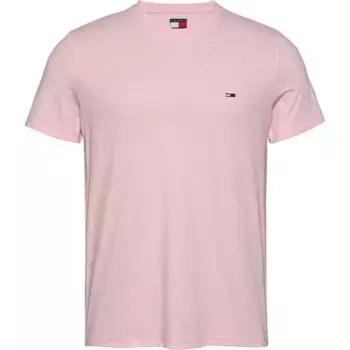 Футболка с коротким рукавом Tommy Jeans DM0DM20363 Slim Fit, розовый