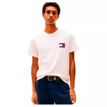 Футболка с коротким рукавом Tommy Jeans DM0DM20740, белый