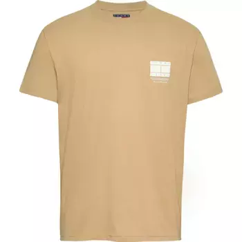 Футболка с коротким рукавом Tommy Jeans DNA Graphic Regular Fit, бежевый