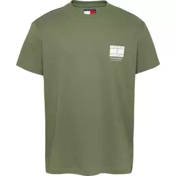 Футболка с коротким рукавом Tommy Jeans DNA Graphic Regular Fit, зеленый